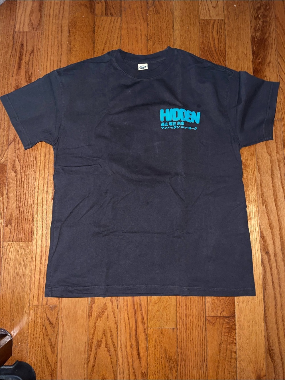 Hidden Navy Short-Sleeve Graphic Tee